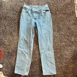 Abercombie curve love straight leg cross over